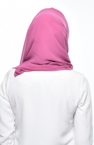 Bonnet Cross Crepe Chiffon Shawl -16 Fuchsia 16