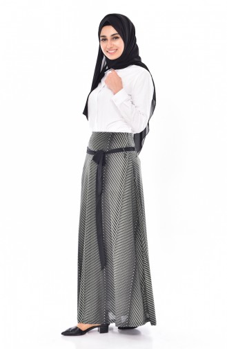 Khaki Skirt 5001-04