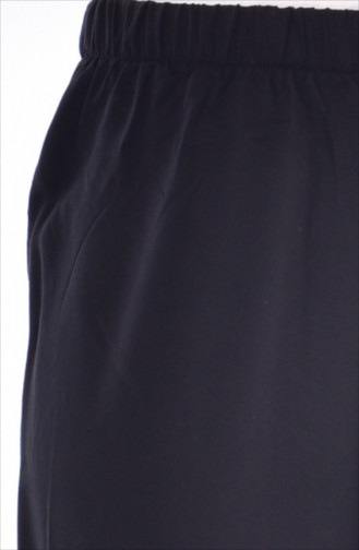 Waist Elastic Pants 1403-01 Black 1403-01