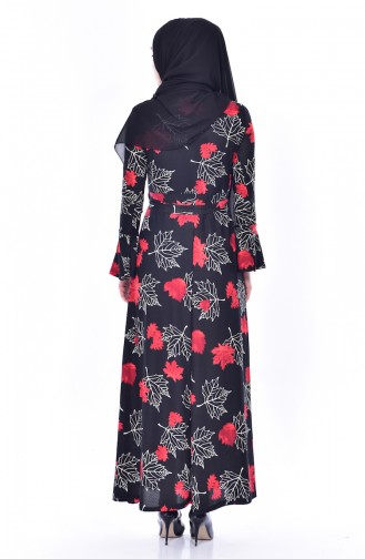 Black Hijab Dress 0251-02