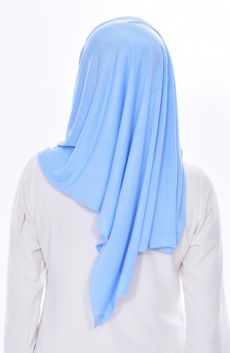 Lycra gekämmte Baumwollen Schal 70071-10 Babyblau 10