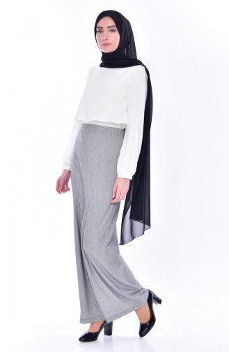 Gray Skirt 3099-01
