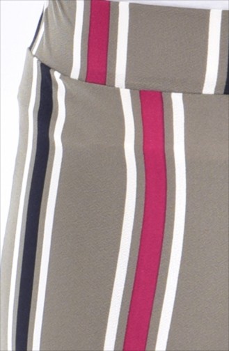 Striped Pants 4064-02 Black 4064-02