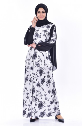 فستان أسود 9010-02