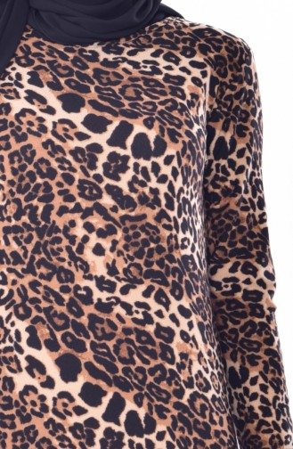 Black İslamitische Jurk 2954-01