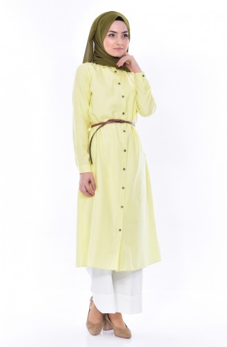 W.B Belted Tunic 6318-06 Yellow 6318-06