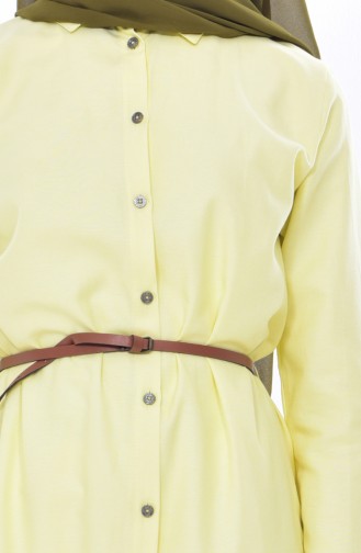 W.B Belted Tunic 6318-06 Yellow 6318-06