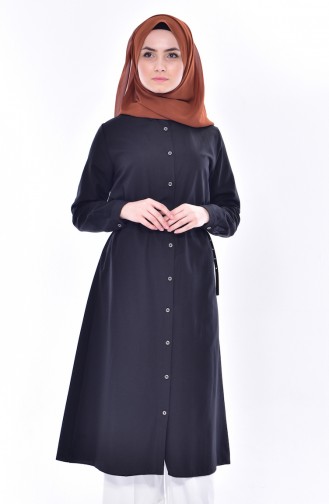 W.B Belted Tunic 6318-02 Black 6318-02