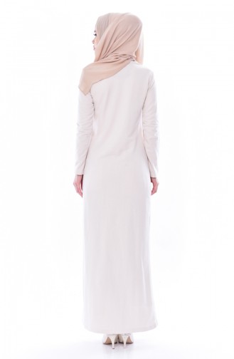 Robe Hijab Beige 2779-18