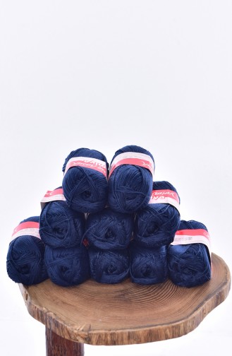 Navy Blue Knitting Yarn 0336-0058