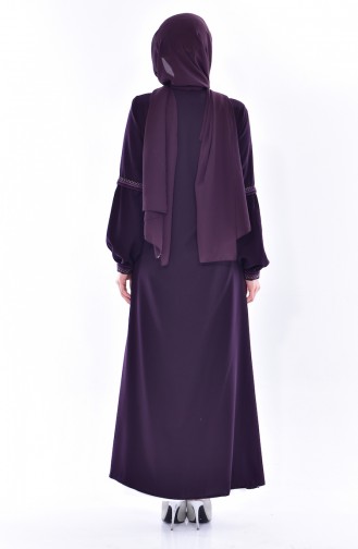 Purple Abaya 0529-01