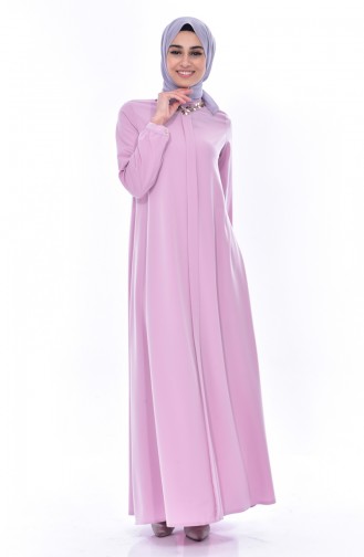 Powder Hijab Dress 1833-02