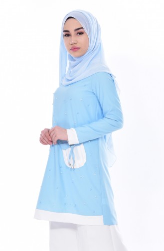 Pearl Tunic 0178-01 Baby Blue 0178-01