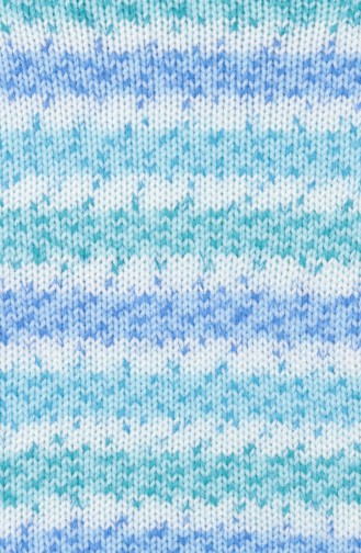 Textiles Women´s Magic Baby Yarn 3000-402 Blue light Beige 3000-402