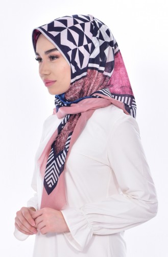 Pink Scarf 14