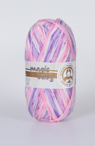 Textiles Women´s Magic Baby Yarn 3000-410 Pink purple 3000-410