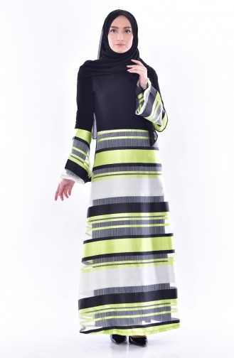 Black Hijab Dress 0135-05