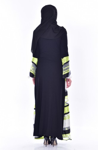 Black Hijab Dress 0135-05