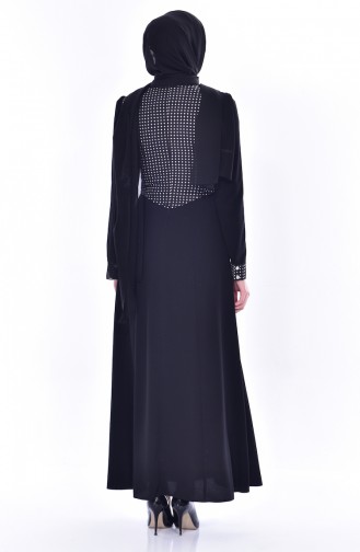 Robe Hijab Noir 1513822-911