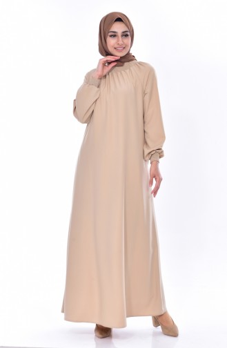 Mink Hijab Dress 0021-30