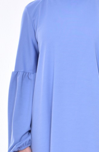 Baby Blue Hijab Dress 0240-03
