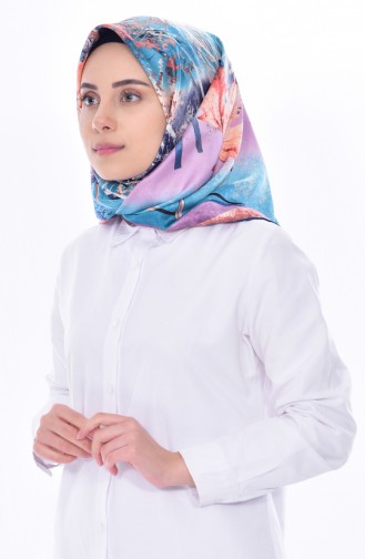 Turquoise Scarf 1190-04