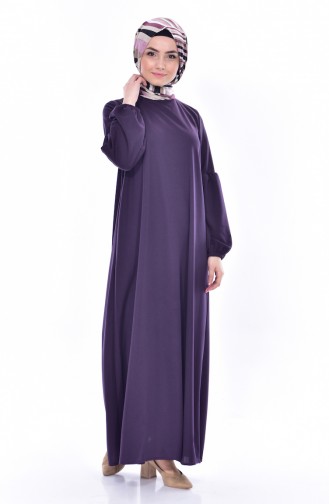 Purple İslamitische Jurk 0240-04