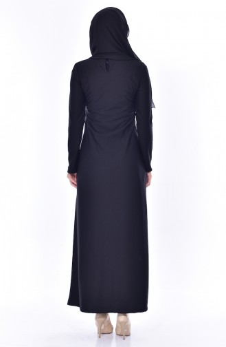 Robe Hijab Noir 4455-02