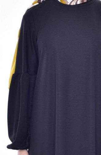 Black Hijab Dress 0240-02