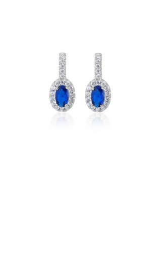 Blue Earring 21067