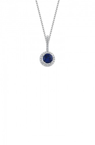Navy Blue Necklace 20802