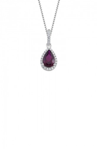 Claret Red Necklace 20781