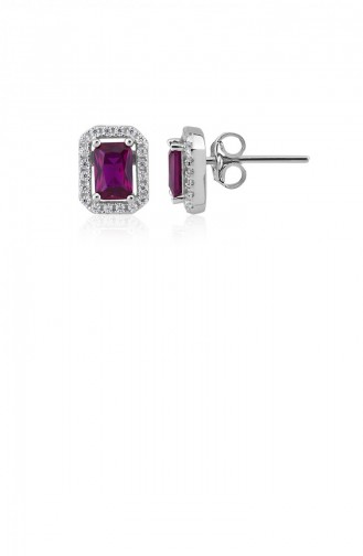 Purple Earrings 20805