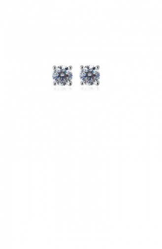 Silver Gray Earring 20740