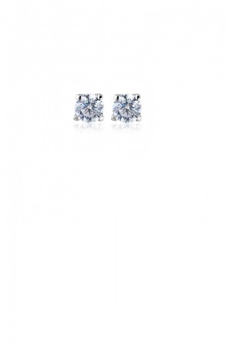 Silver Gray Earrings 20748
