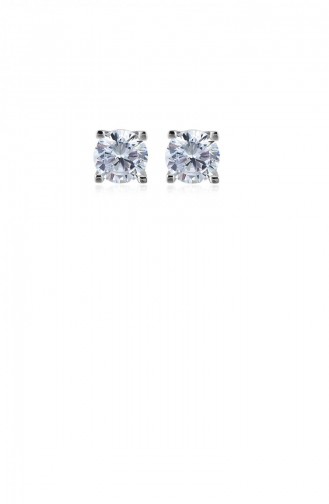 Silver Gray Earrings 20750