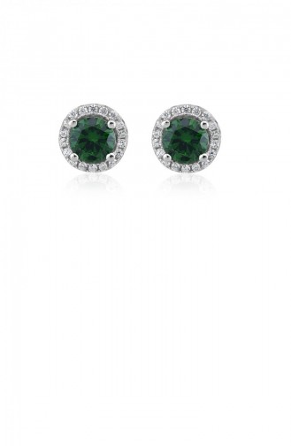 Green Earrings 20757