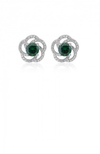 Green Earrings 21050