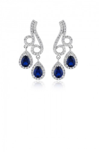 Blue Earrings 21065
