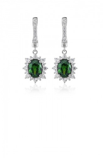 Green Earrings 20808