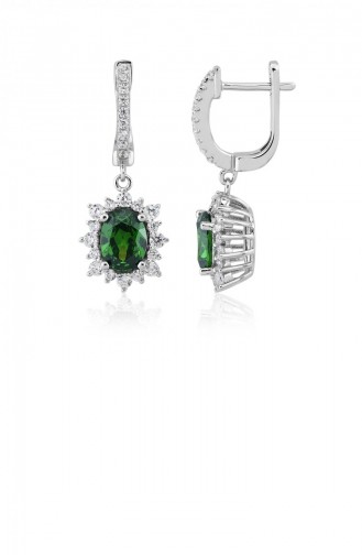 Green Earrings 20808