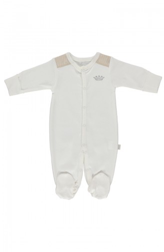 Bebetto Baby Cotton Overalls T1365-KHV Coffe 1365-KHV