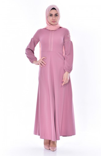 Robe Hijab Poudre 0536-04