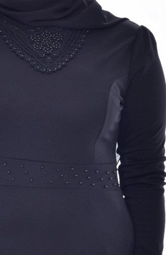 Black Hijab Dress 0245-02