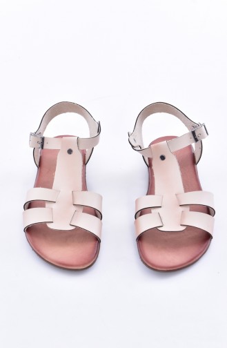 Beige Summer Sandals 50252-02