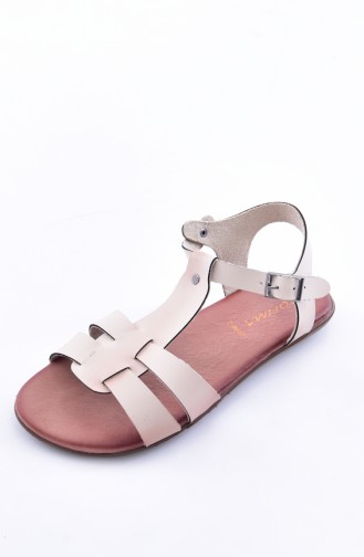 Sandales Pour Femme 50252-02 Beige 50252-02