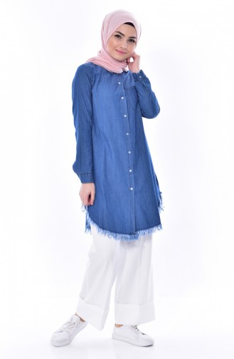 Denim Blue Shirt 8013-01