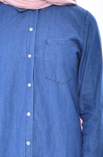 Denim Blue Shirt 8013-01