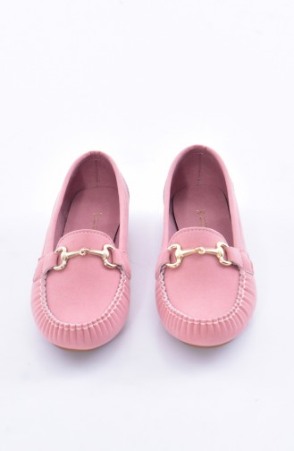 Women´s Flat Shoes 50194-21 Pink Suede 50194-05