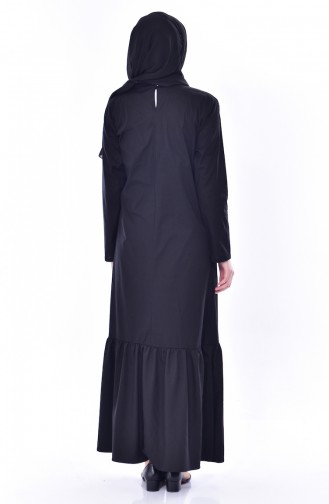 فستان أسود 5161A-01